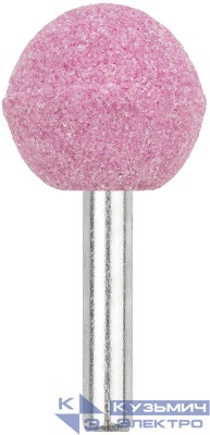 Шарошка абразивная по металлу хвостовик 6мм сфера 25мм FIT 36954