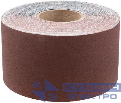 Рулон шлифовальный на тканевой основе алюм./оксидный абразивный слой 115ммх50м Р 120 FIT 38076