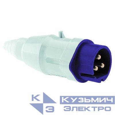 Вилка кабельная 16А 3п 25В IP44 Bals 446