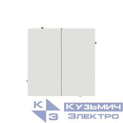 Кнопка 2-кл. KANT бел. песок DKC 7010154