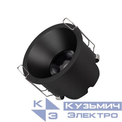 Светильник светодиодный MS-HARBOR-R82-10W Warm3000 BK 24deg 230В IP20 10Вт 3000К метал. Arlight 050177