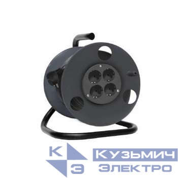 Удлинитель на катушке 4х40м с заземл. 10А IP20 2.2кВт Союз 481S-3404