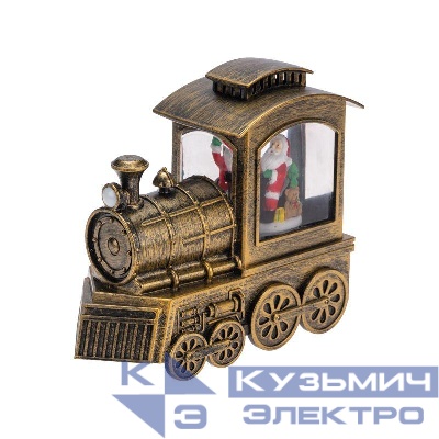 Фонарь декоративный "Паровоз" с эффектом снегопада и подсветкой Neon-Night 501-166