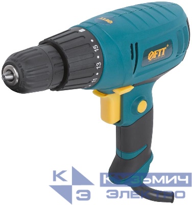 Дрель-шуруповерт электрическая 280Вт 0-750об/мин БзП 10мм 20Нм FIT 80007