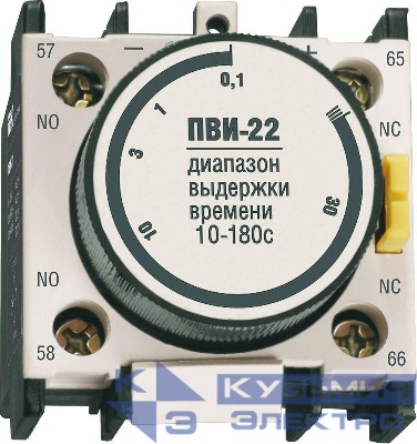 Приставка ПВИ 22 10-180сек 1НО+1НЗ KARAT IEK KPV20-11-2