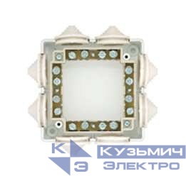 Коробка распределительная ОП ПГ 90х90х42мм с клемм. КОА-003 Кунцево 5957