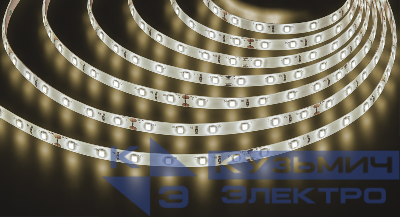 Лента светодиодная 95 312 NLS-2835WW60-4.8-IP65-24V (уп.5м) Navigator 95312