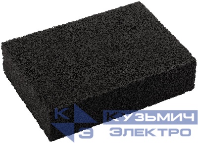Губка шлифовальная 100х70х25мм Р 320 алюм./оксидная КУРС 38347