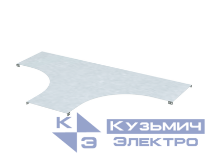 Крышка для ответвителя T-образ. горизонт. осн. 700 R-660 гор. цинк DKC UKT607HDZ