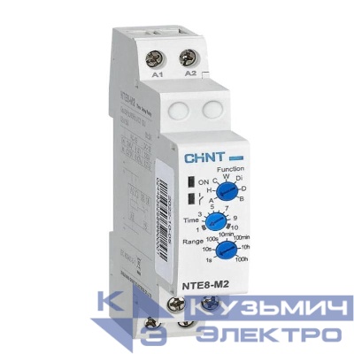 Реле времени NTE8-M2 (7 устанавл. функц.) AC230B (R) CHINT 258701