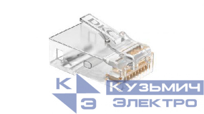 Коннектор RJ-45 CAT5E не экранированный DKC RN5RJ45U