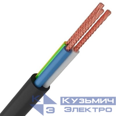 Провод ПВС 3х1 Ч (бухта) (м) РЭК-PRYSMIAN 0103030101