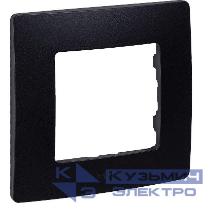 Рамка 1-м Etika антрацит IEK 672581