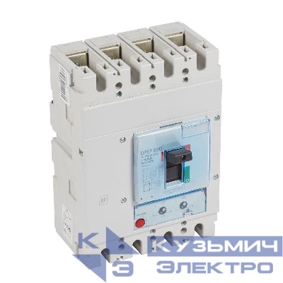 Выключатель автоматический 4п 250А 36кА DPX3 630 термомагнитн. расцеп. Leg 422005