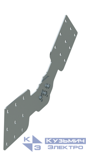 Соединитель для лотка шарнирный вертикал. H=200мм DKC UVH020