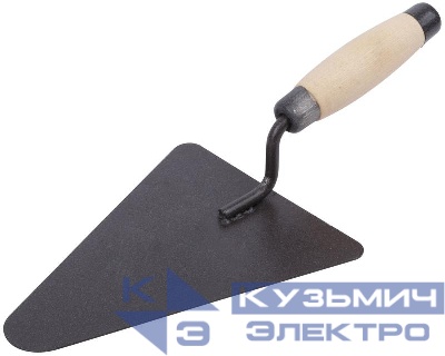 Кельма бетонщика КБ 195мм деревянная ручка КУРС 05868
