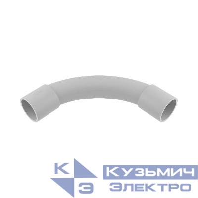 Поворот на 90град. для жестких труб d25 IP40 (розн. уп.1шт) DKC 50425R