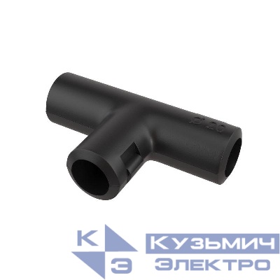 Тройник открывающийся IP40 d20мм черн. DKC 50620B