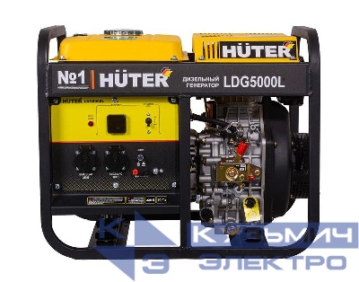 Электрогенератор дизельный LDG 5000L HUTER 64/2/11