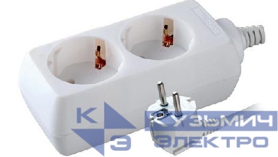 Удлинитель 2х5м с заземл. 10А IP20 S 2х5-Z 2.2кВт Volsten 9310