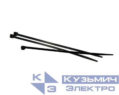 Стяжка нейлоновая 150*3,6 / 100 шт / светостойкая (черная), NETKO Optima "SZ"