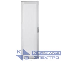 Дверь для шкафов XL3 400 (выгн. стекло) H=1200мм Leg 020267