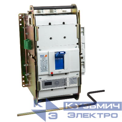 Выключатель автоматический 3п 1250А диапазон уст. 500...1250А 40кА OptiMat D1250N-D-MR2 У3 КЭАЗ 321643