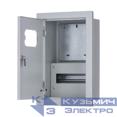 Корпус учетный встраиваемый ЩРУВ-1/9 430х280х160 1ф 9мод. IP31 метал. DEKraft 30305DEK