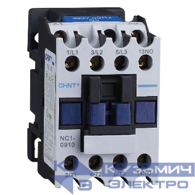 Контактор NC1-0901Z 9А кат. 24В DC 1НЗ (R) CHINT 220881