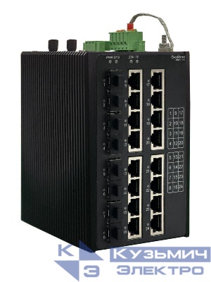 Коммутатор промышленный управляемый Ethernet L3 8х10/100/1000BaseT 8х100/1000/2500BaseX SFP SE NSETM324T16X08A