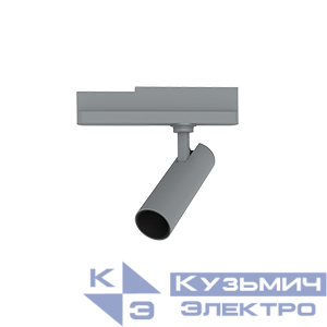 Светильник светодиодный TT-Vivo Ocean 8Вт 6500К 196х200х45 угол 30град. трек матов. сер. RAL7045 VARTON V1-R1-H0517-90L02-2000865