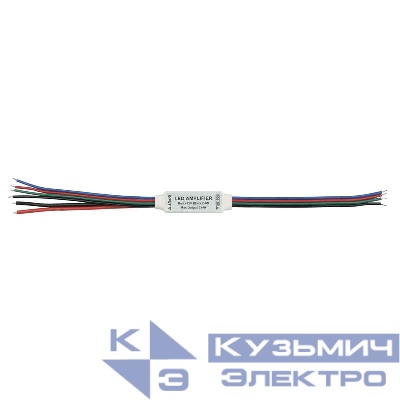 Контроллер-повторитель ULC-Q502 RGB для светодиод. RGB лент 12В 72Вт Volpe UL-00002274