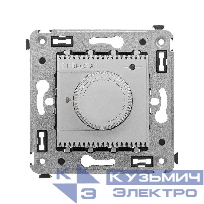 Термостат для теплых полов СП "Avanti" "Закаленная сталь" DKC 4404163