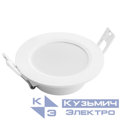 Светильник светодиодный AL528 5Вт 4000К 400лм встраив. с драйвером в комплекте бел. FERON 48871