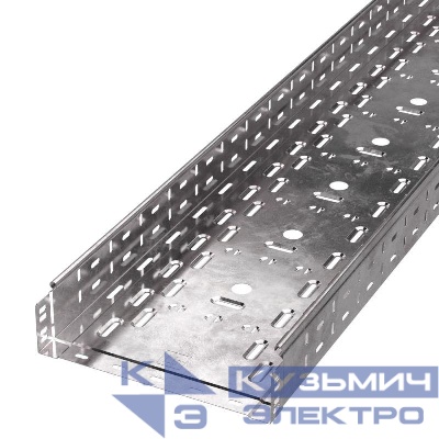 Лоток перфорированный 300х80 L3000 (0.8мм) Стандарт Промрукав PR16.0012