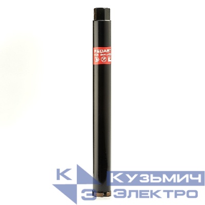 Коронка алмазная для сухого сверления 46x450 мм, M22 FEDAST