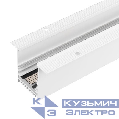 Трек встраиваемый MAG-TRACK-4560-F-2040 (WH 5LN) IP20 металл Arlight 046598