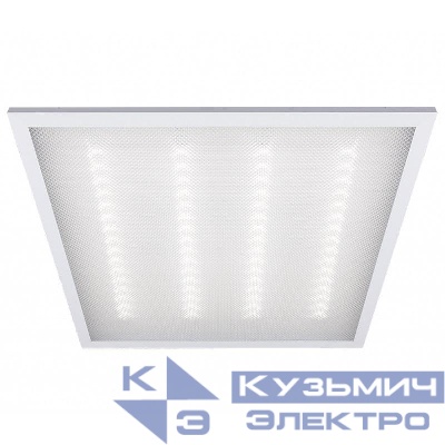 Светильник светодиодный PPL 588/G Prisma 36Вт 6500К IP40 588х588х19мм в потолок панель Грильято JazzWay 5052772