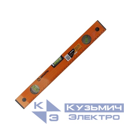 Уровень алюминиевый 400мм фрезерованный 3 глазка Вихрь 73/11/4/1