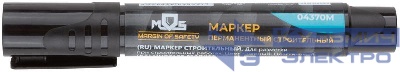Маркер перманентный строительный черн. MOS 04370М