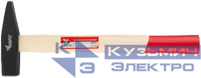 Молоток слесарный "Оптима" 500г деревянная ручка КУРС 44105