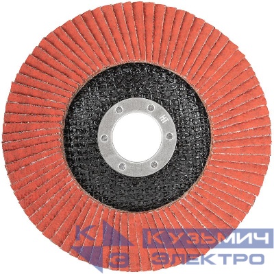 Круг лепестковый торцевой керамический 125мм Р 40 FIT 39961