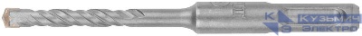Бур по бетону SDS PLUS профи W-образная вставка двойная спираль 6х110мм FIT 32803