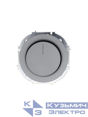 Диммер для LED ламп СП OSEN 250Вт механизм сер. матов. LEZARD 743-7488-163