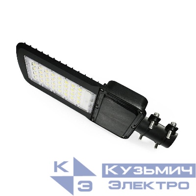 Светильник светодиодный Qplus 30Вт 5000К IP65 3600лм 120-260В 370х145х45мм ДКУ уличный консольный КСС Ш черн. GAUSS 629535330