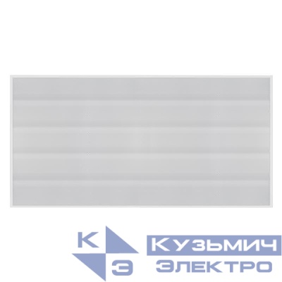 Светильник светодиодный ULP-60120 72W/6500K IP40 UNIVERSAL WHITE 72Вт 6500К IP40 10300лм офисный потолочный универс. рассеив. призма с источником питания бел. Uniel UL-00004591