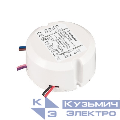 Блок питания ARJ-KE-36600-PFC-DALI-R 22Вт 9-36В 0.6А IP20 пластик Arlight 039377