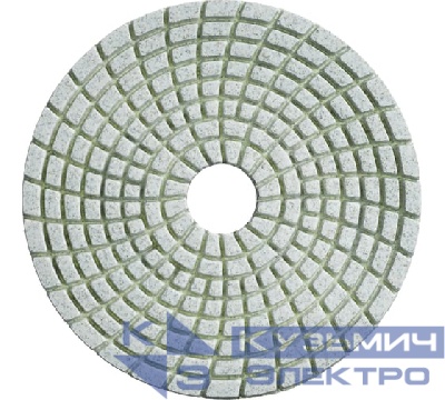 Diamond Industrial Круг алмазный гибкий шлифовальный Черепашка 100 мм, №200 Diamond Industrial