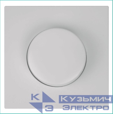 Светорегулятор поворотно-нажимной (диммер) СП FD LED 30-400Вт 1gang 2way с накладкой механизм тауп матов. soft touch Jasmart FD4012PTM