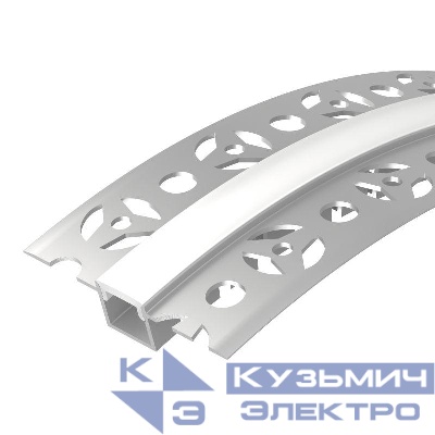 Профиль FANTOM-BENT-W12-TOP-2000 ANOD L2000 алюм. Arlight 040327(1)